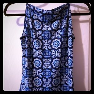 Boho Medallion Print Tank Top